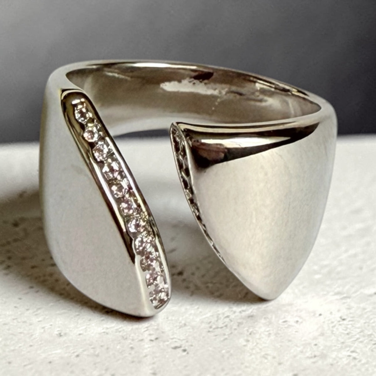 Wrapped Up in Bling & Silver Ring