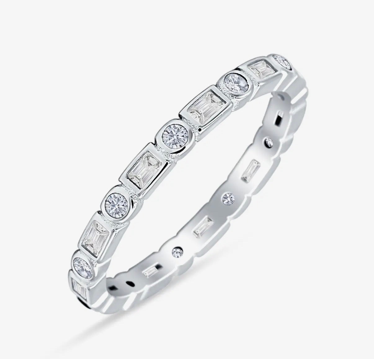Illumination Eternity Silver Band