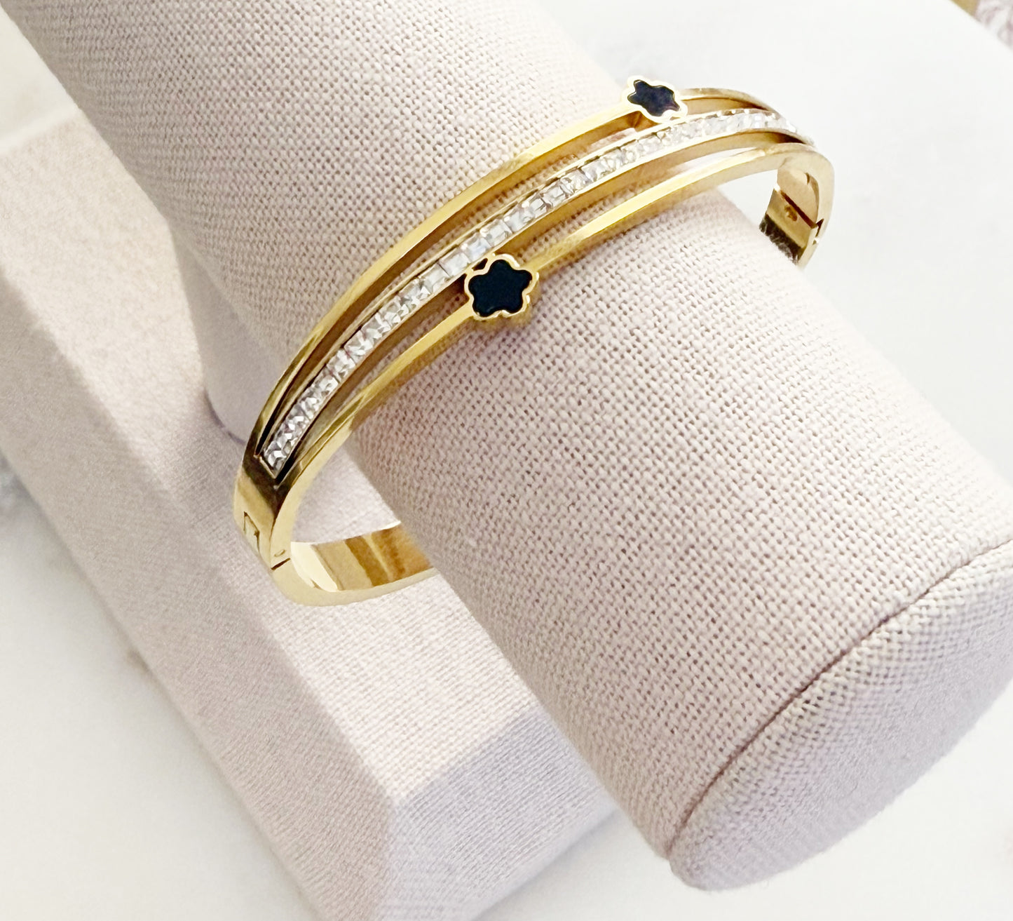 Double Clover Bangle