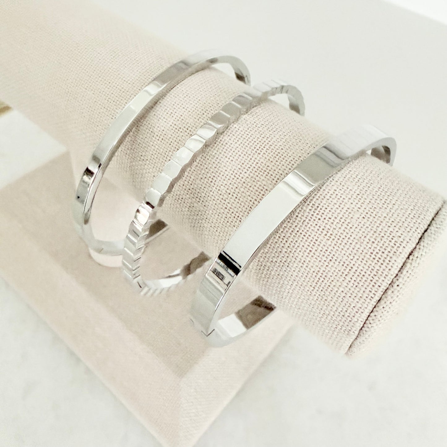 Silver Palm Springs Bangle