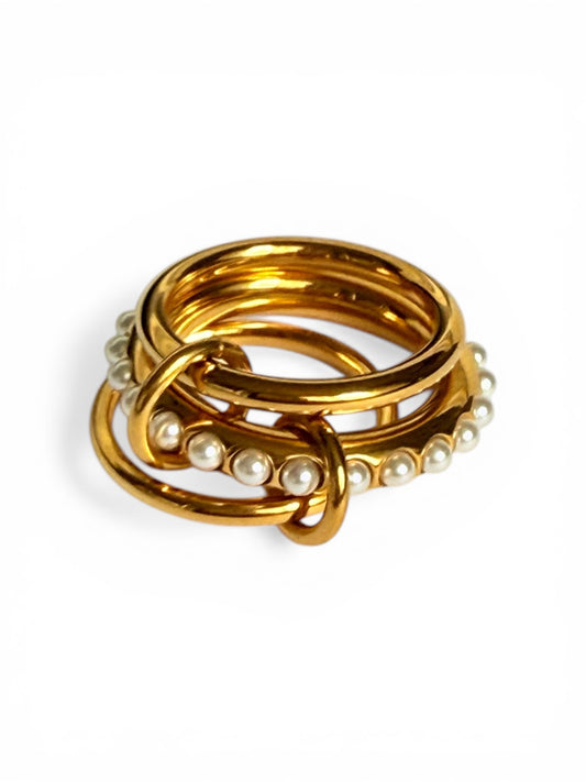 Pearl Stacker Ring