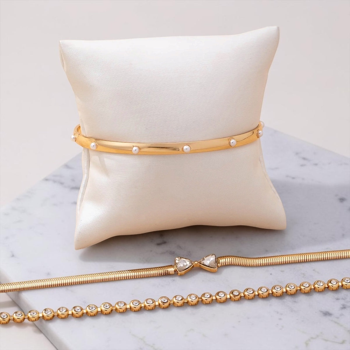 Heirloom Stack Bracelets