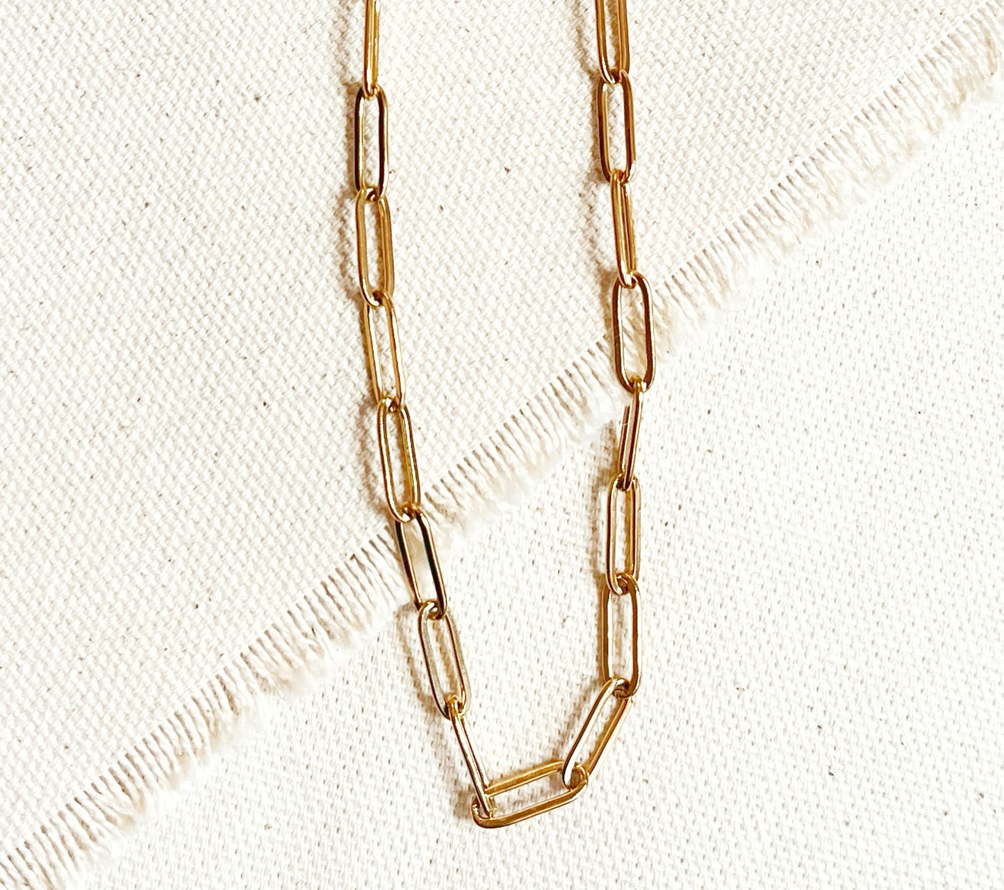 Paperclip Chain Necklace