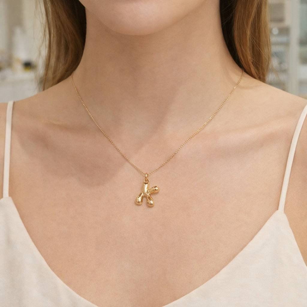 Initial Monogram Necklace
