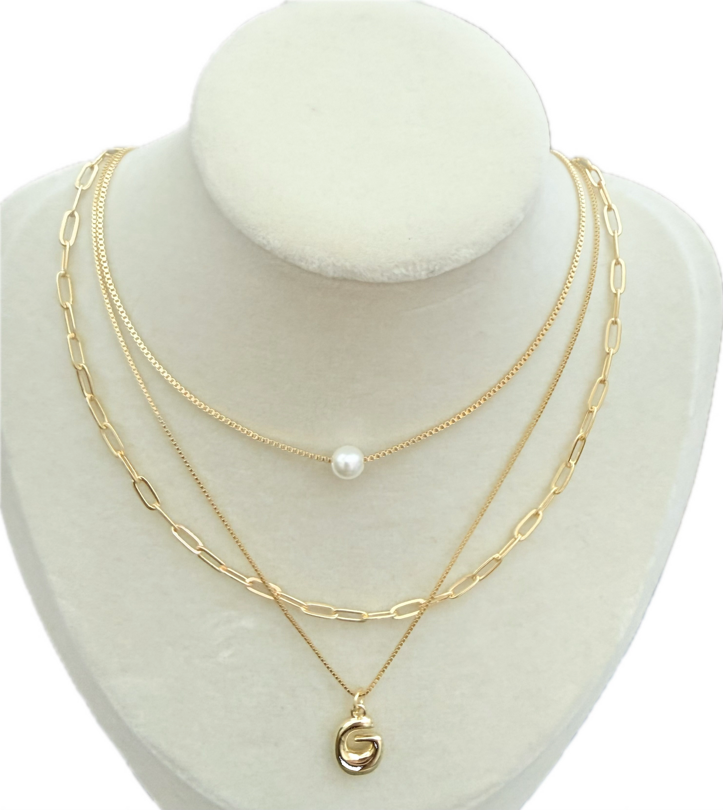 Initial Monogram Necklace