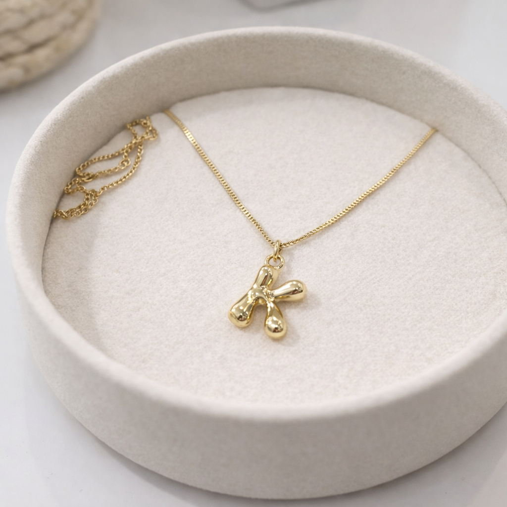 Initial Monogram Necklace