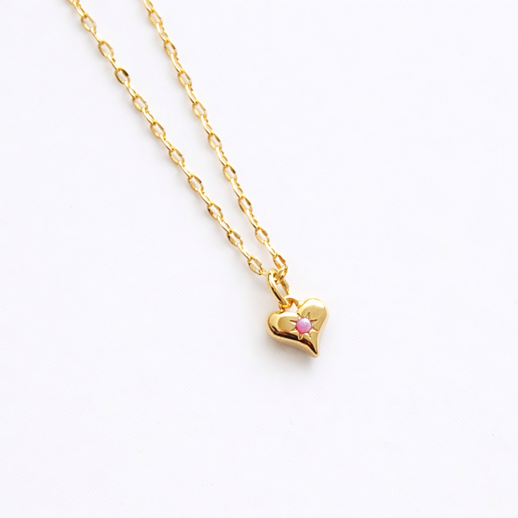 Mini Love in Pink Necklace
