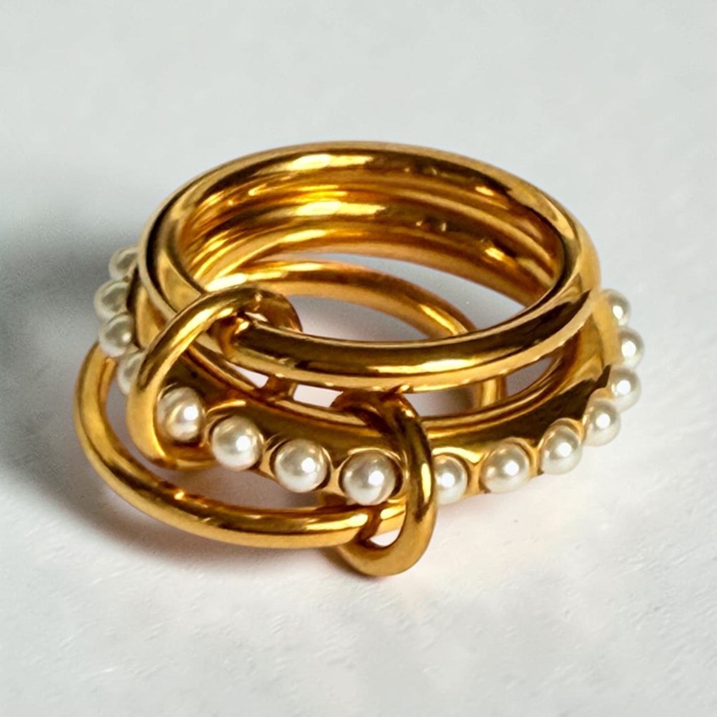 Pearl Stacker Ring
