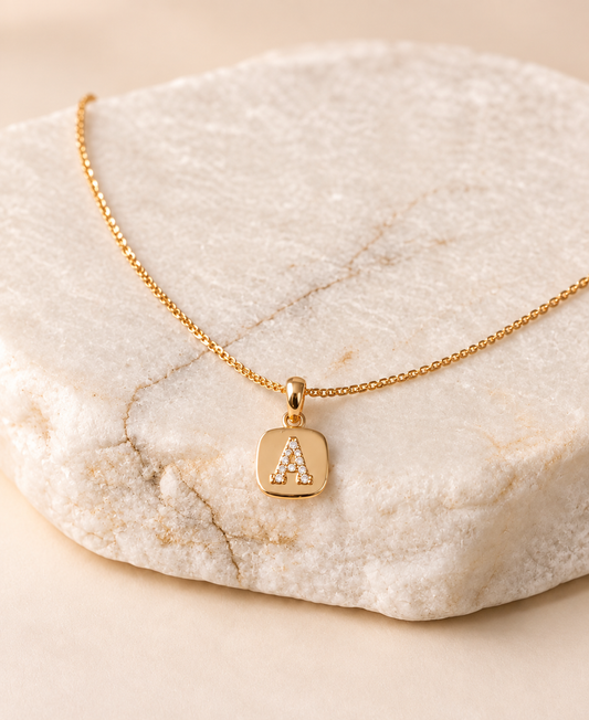 A Little Love Letter Monogram Necklace