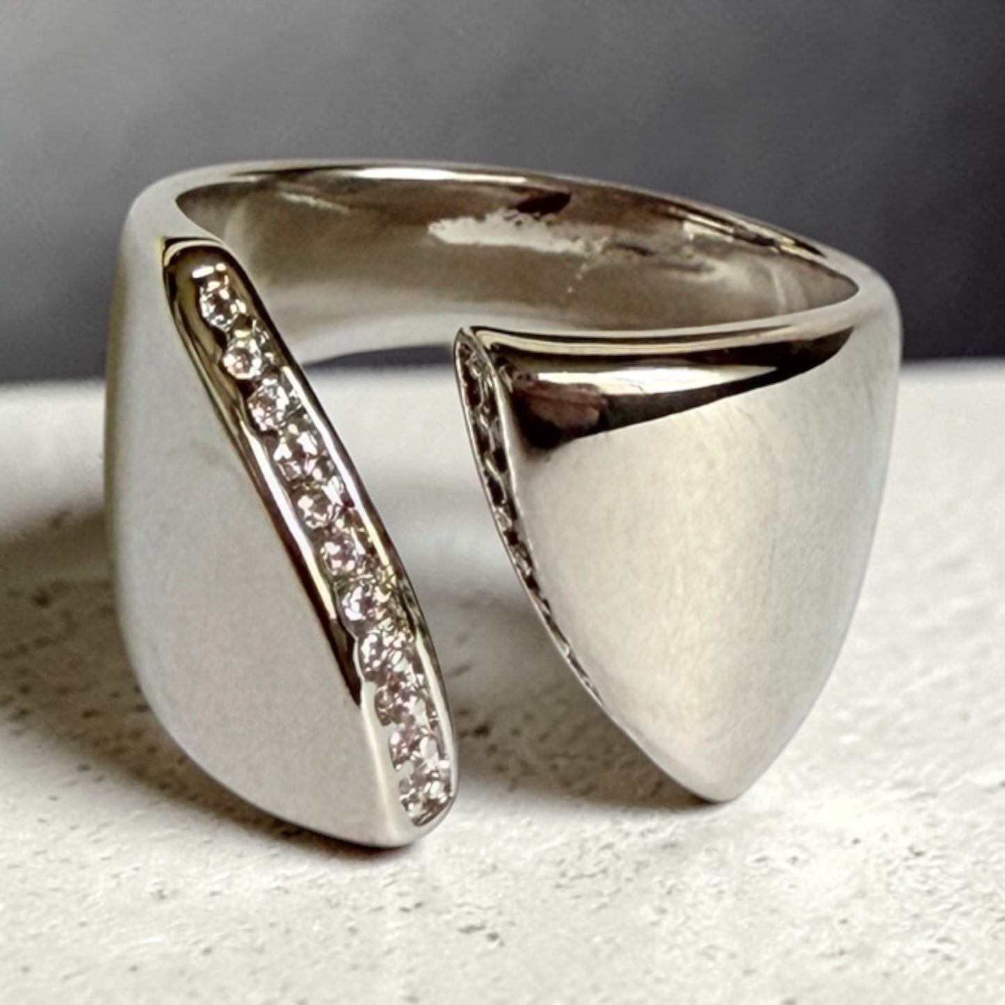 Wrapped Up in Bling & Silver Ring