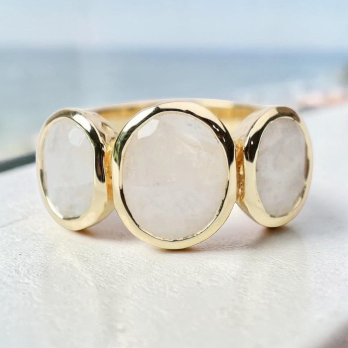 Moonstone Ring