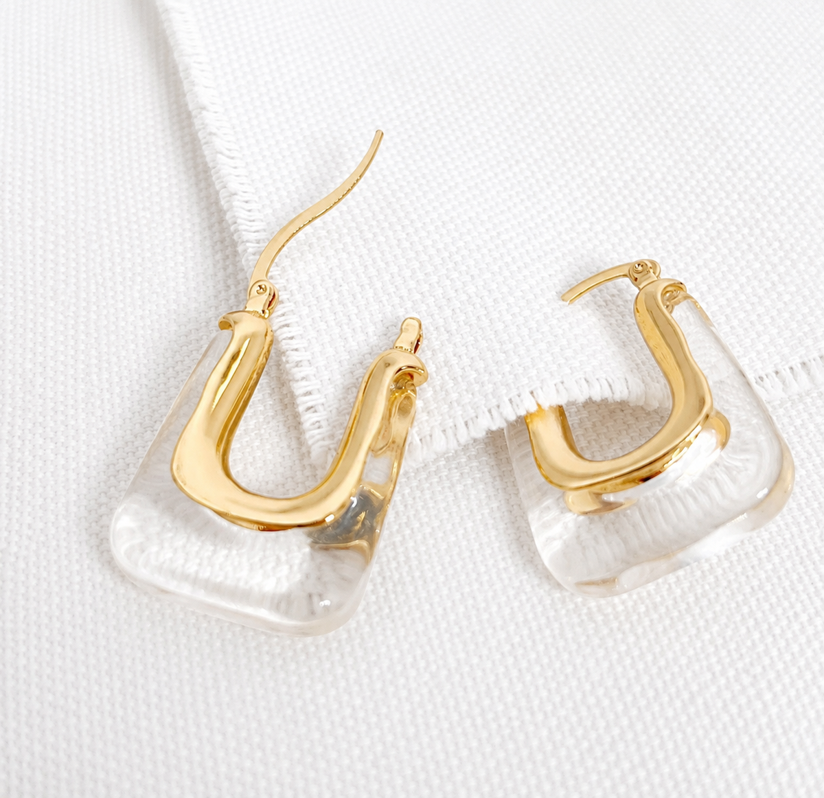 Cashmere & Crystal Earrings