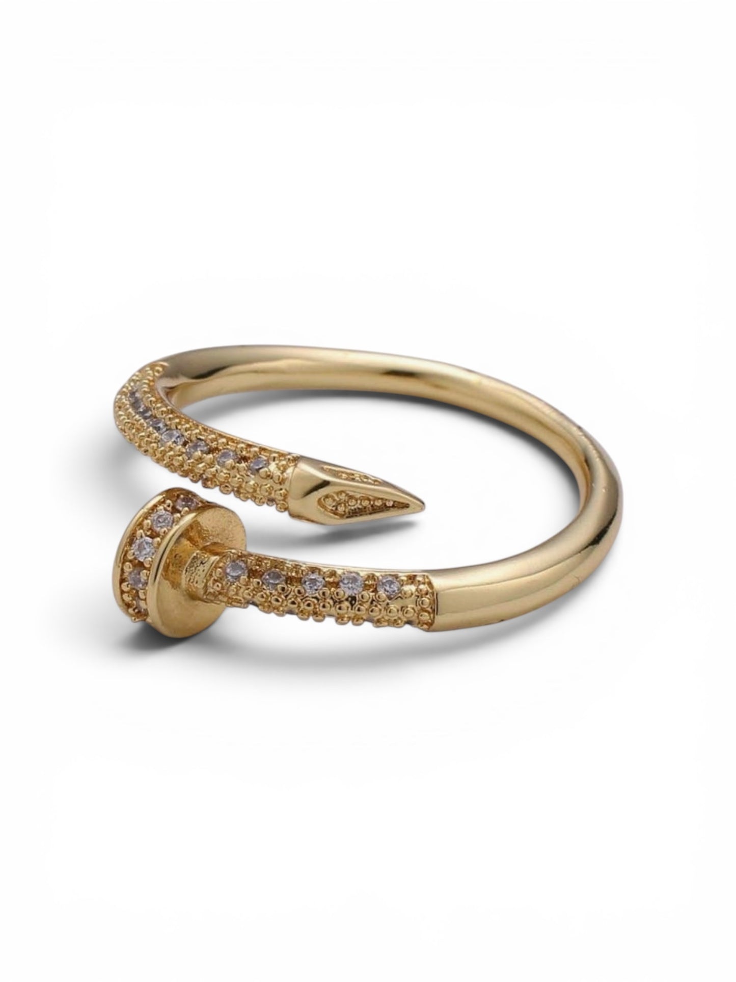 Beaded Nail Ring