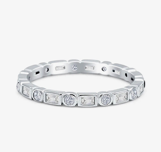 Illumination Eternity Silver Band
