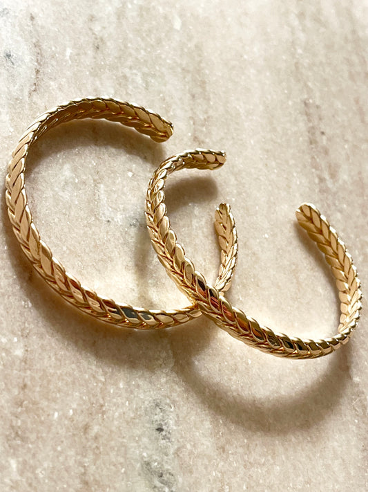 Weave Bangle Cuff