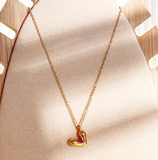 Golden Heart Necklace