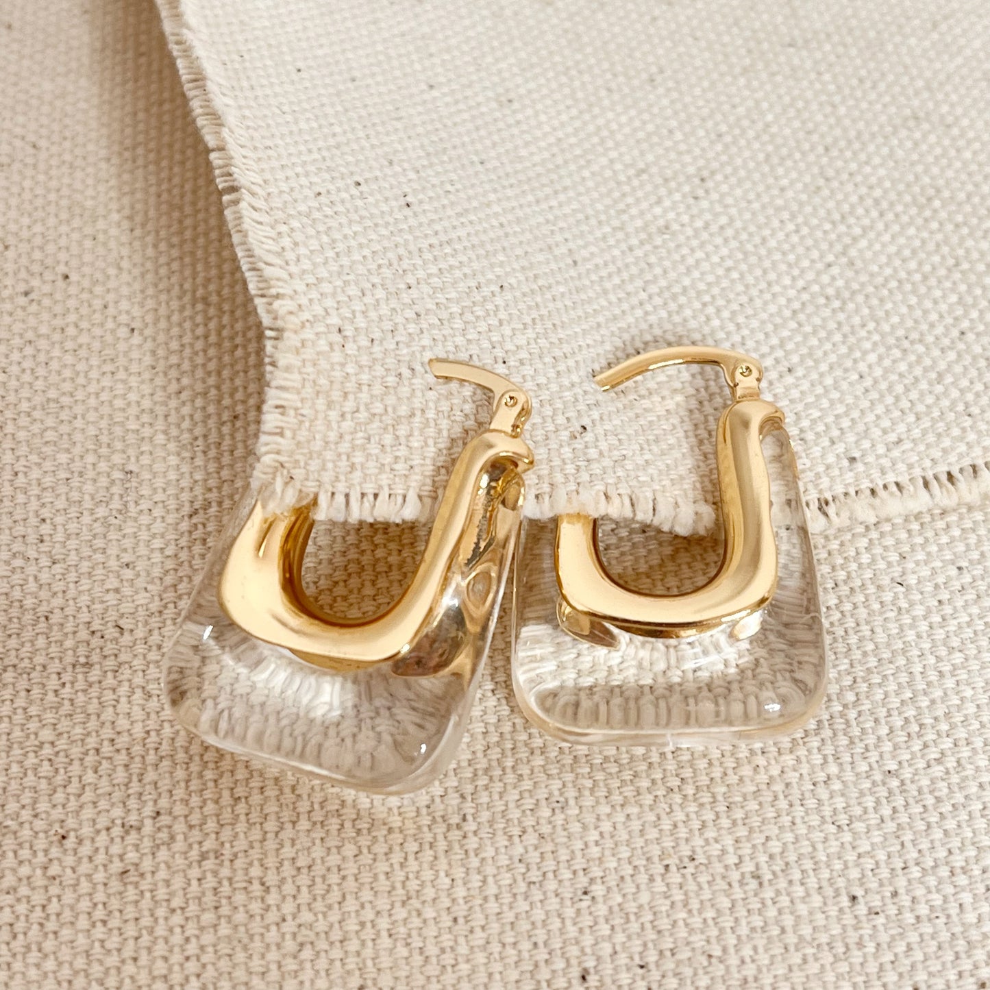 Cashmere & Crystal Earrings