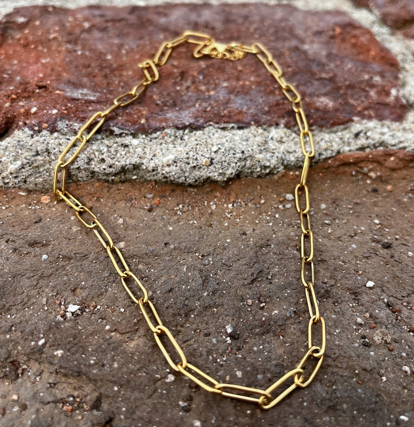 Paperclip Chain Necklace