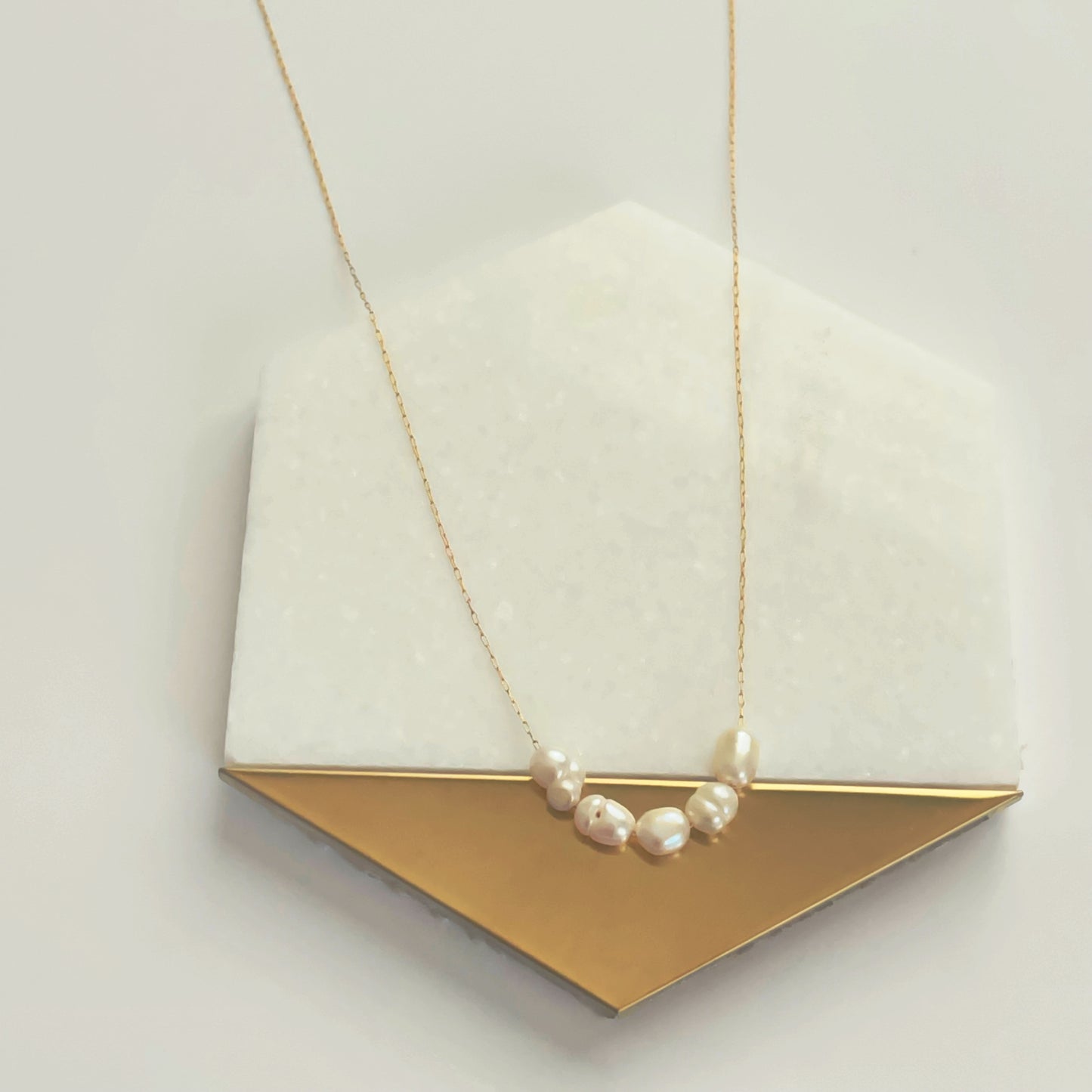 Serenity Strand Pearl Necklace