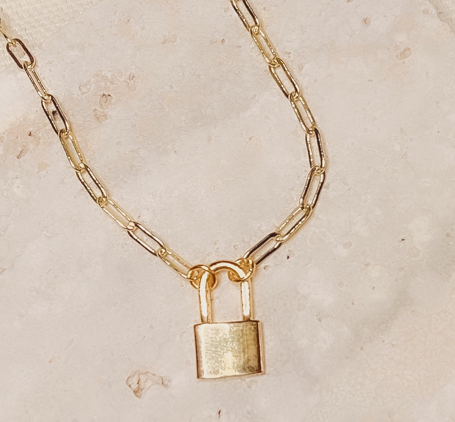 Locked with Love Necklace